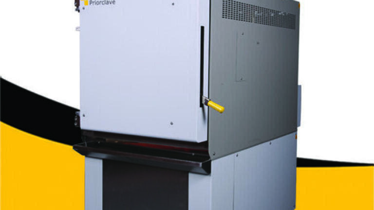 The Sterilising Chamber of the Q63 Autoclave range holds more